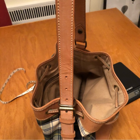 Ralph Lauren polo blackwatch plaid bucket bag - Picture 16 of 16